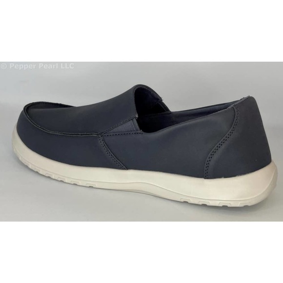 Navy Frisco Pro Oiled Nubuck Men's Size 13 Comfortable Casual Deck Boat Loafer - Picture 5 of 11